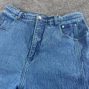 Stefano International Jeans Size 20 Blue Cotton Ankle Zip